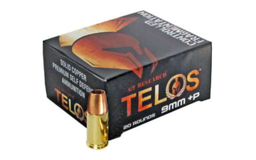 Ammunition G2 Research Telos 9mm G2R TELOS 9MM +P 92GR 20/500 • Model: Telos